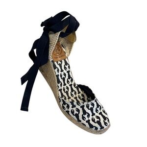 Tory Burch Lobster Espradrille Right Shoe US 7.5 EU 38